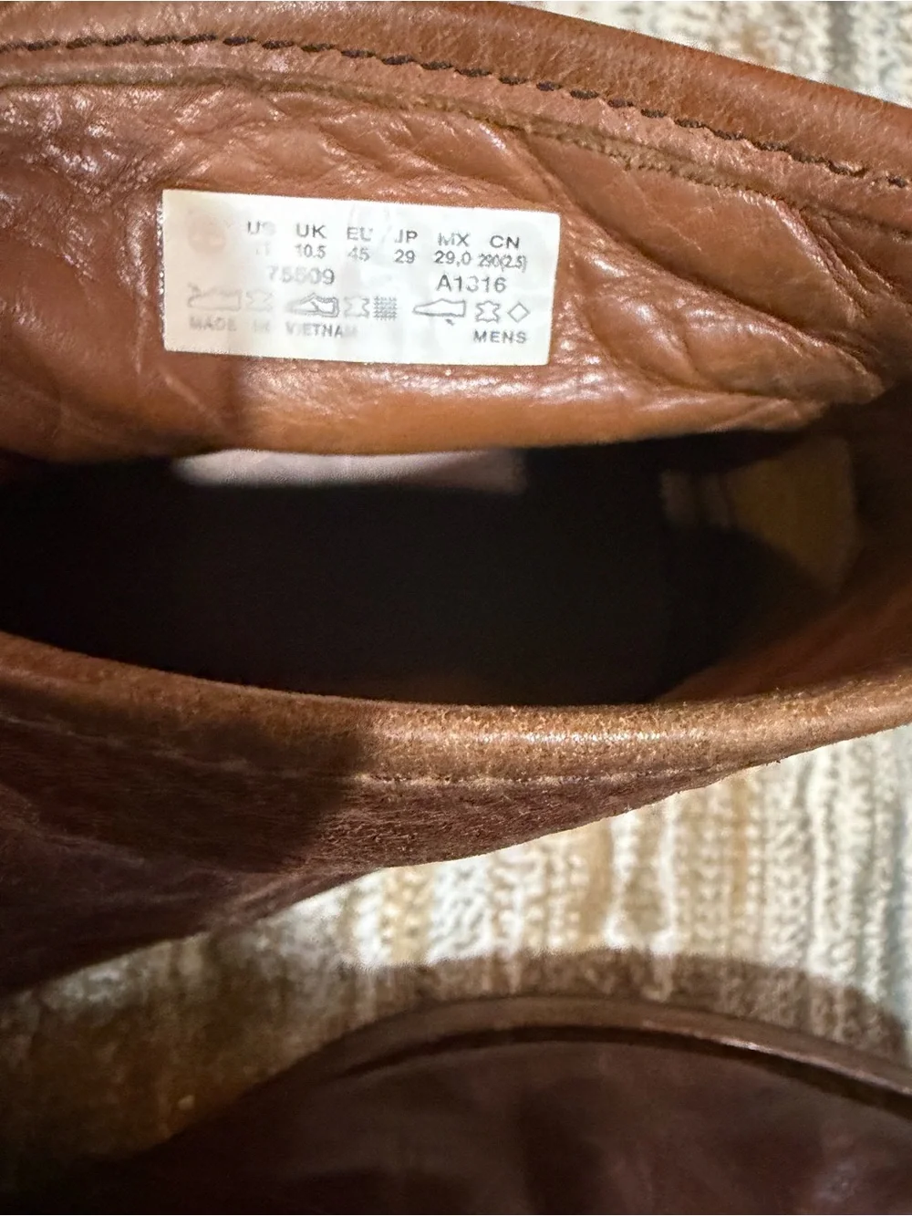Timberland Men's Brown Leather Chukka Boots